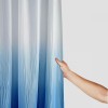 Shangniulu Blue Shower Curtain, Shower Curtains for Bathroom, Waterproof Shower Curtains Comes with Hooks