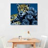 QKZF Animal Canvas Wall Art Animal Picture Prints on Canvas Huge for Modern Home Office Bathroom Kid Boy Room Decor