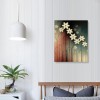 QKZF Wall Art Hanging Pictures Canvas Wall Art Modern Grace Abstract Flowers Artwork for Living Room Bedroom Home Decorations Wall Decor