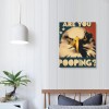 QKZF Eagle Are You Pooping Sign Eagle Wall Decor Eagle Lovers Gift Modern Framed Wall Art For Bathroom Restroom Toilet Home Bar Restaurant Cafe Shop