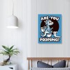 QKZF Dragon Are You Pooping Signs Restroom Bathroom Wall Decor Dragon Lovers Gift Dragon Wall Art For Bathroom Restroom Toilet Home Bar Restaurant Cafe Shop