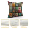 PHYHOO Short Plush pillow Covers,Seamless Double-Sided Print Square Cushion Cases for Sofa Bedroom Car Decorative