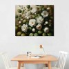 QKZF Canvas Wall Art for Living Room Decor, Vintage Floral Painting Wall Art Prints Rustic Farmhouse Bedroom Bathroom Decor