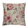 PHYHOO Throw pillows Covers Daisy Throw pillow Cover Outdoor Decorative Linen Farmhouse Decor Cushion Covers for Home Sofa Bed Couch 18X18Inch