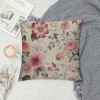 PHYHOO Throw pillows Covers Daisy Throw pillow Cover Outdoor Decorative Linen Farmhouse Decor Cushion Covers for Home Sofa Bed Couch 18X18Inch