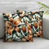 PHYHOO Short Plush pillow Covers, Throw pillow Covers, Decorative Square pillows for Garden Home Patio Sofa Couch Bedroom Living Room