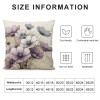 PHYHOO Short Plush pillow Covers, Throw pillow Covers, Decorative Square pillows for Garden Home Patio Sofa Couch Bedroom Living Room