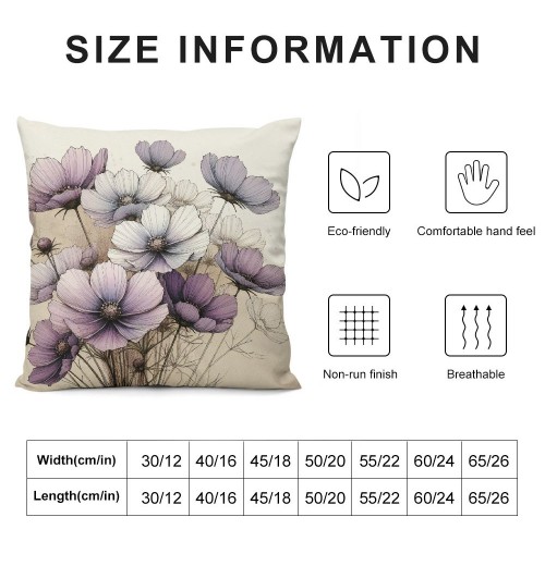 PHYHOO Short Plush pillow Covers, Throw pillow Covers, Decorative Square pillows for Garden Home Patio Sofa Couch Bedroom Living Room