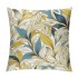 PHYHOO Short Plush pillow Covers Yellow Blue Flower Square pillow Case for Bedroom, Sofa, Car Decoration Both Sides