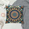 PHYHOO Fashion Bohemian Pattern Throw pillow Covers Square Decorative Cushion Case for Sofa Bench Car Bed