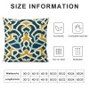 PHYHOO Short Plush pillow Covers Fashion Printed Square pillow Case for  Bedroom, Sofa, Car Decoration Both Sides